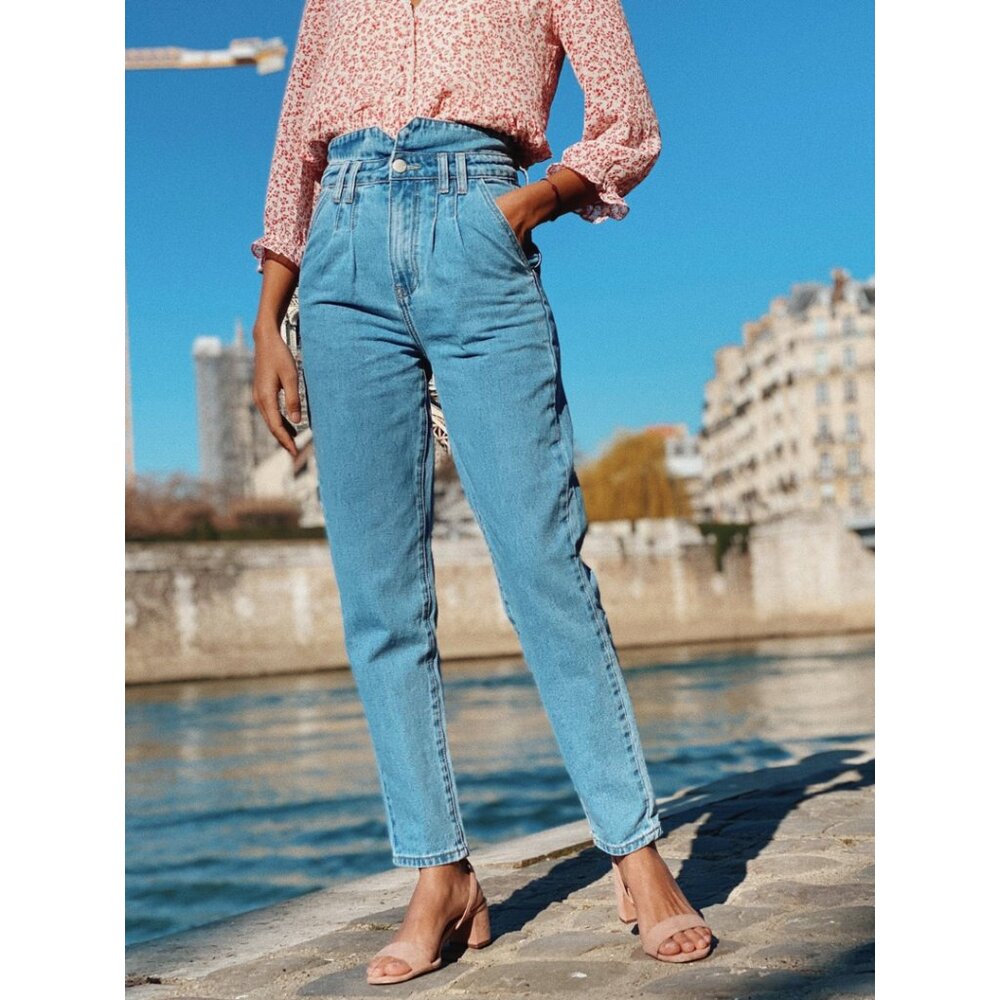 French Brand High Waisted Jeans